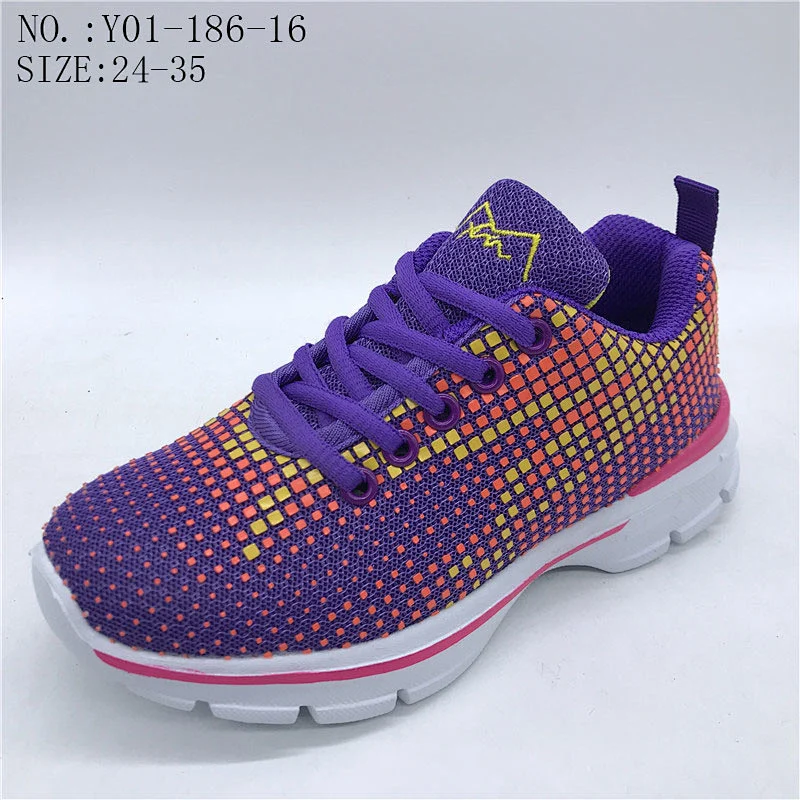 Hot selling breathable children casual sports shoes running shoes