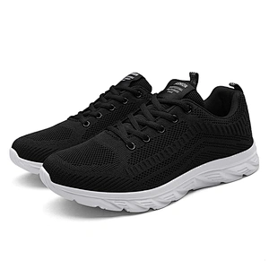 New Arrival Trending Sports Shoes Mens Fly knit Running Casual Shoes