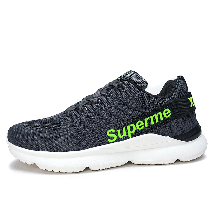 High Quality Outdoor Men Casual Athletic Fly knit Sneaker Shoes