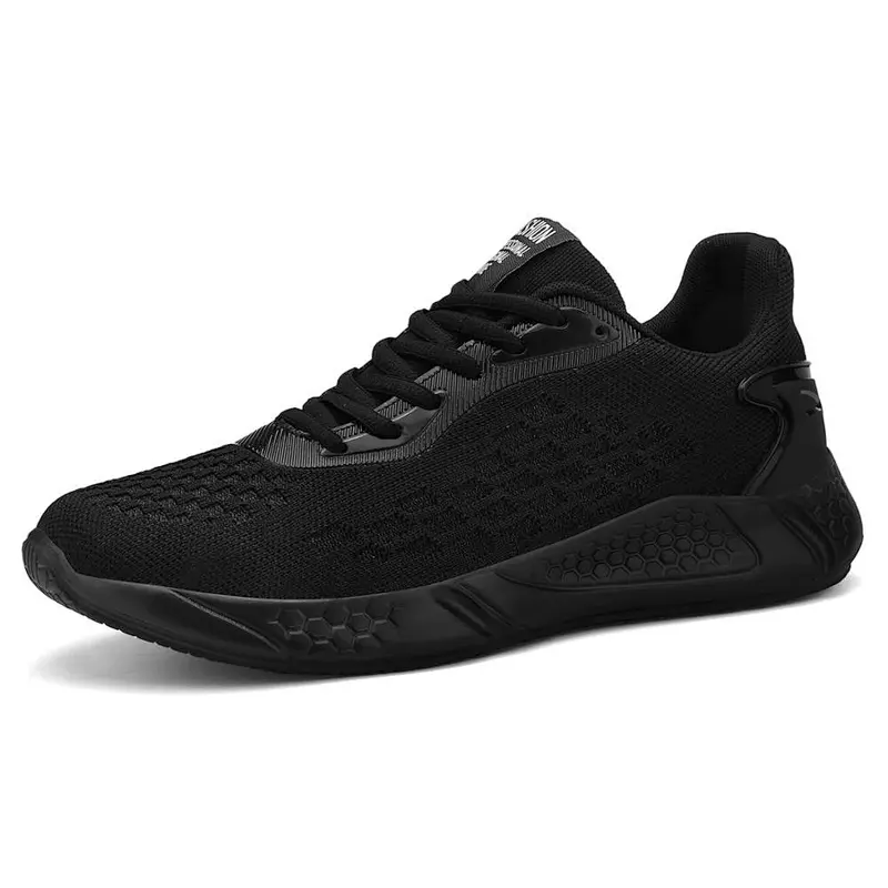 Large Size Outdoor Men Fly knit Casual Sneaker Sports Shoes