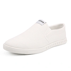 Professional factory supply men's loafer canvas casual shoes