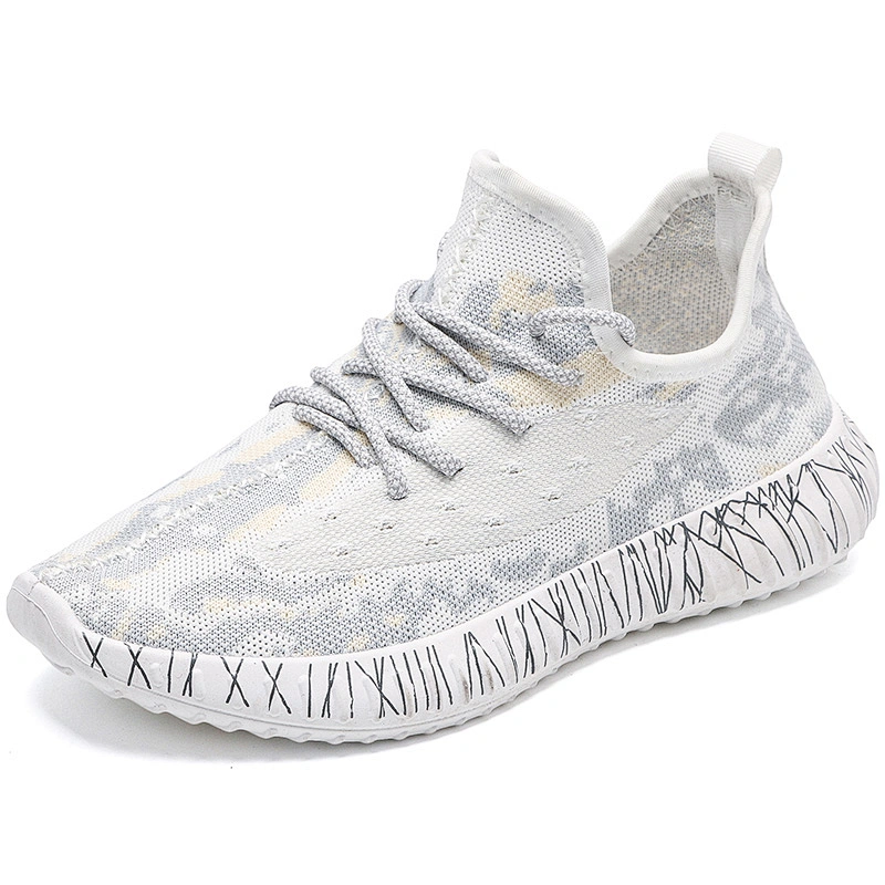 New Style Fly knit Men Sports Athletic Outdoor Casual Shoes