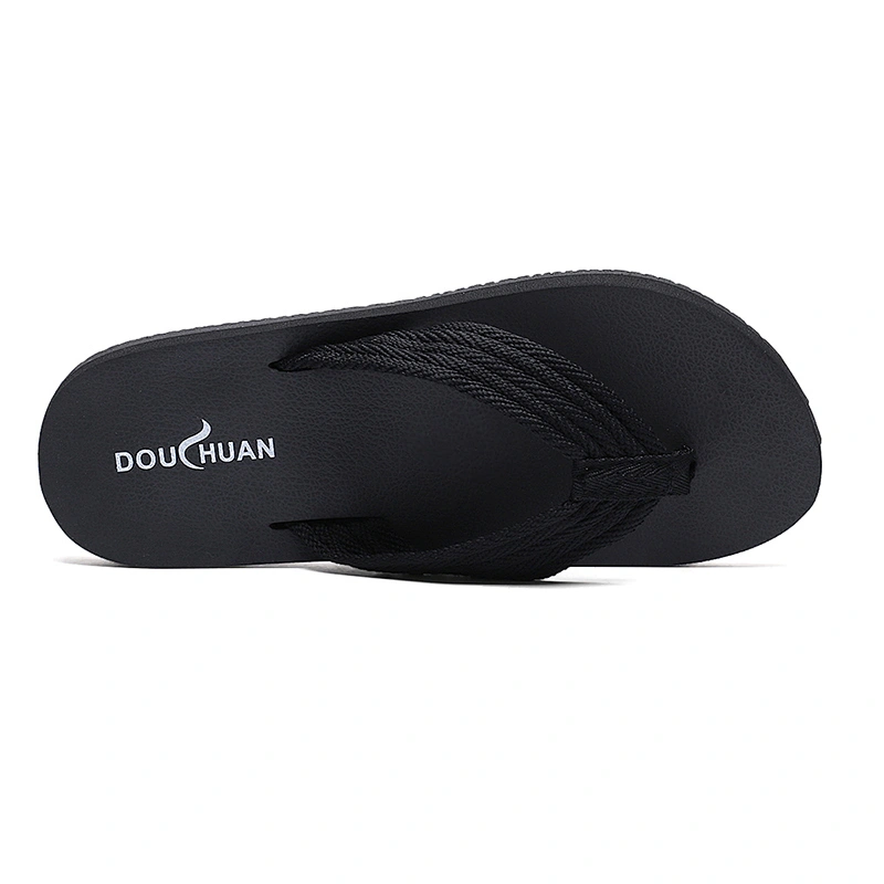 Factory Price Fashion Men Slippers Beach Sandals Flip Flops