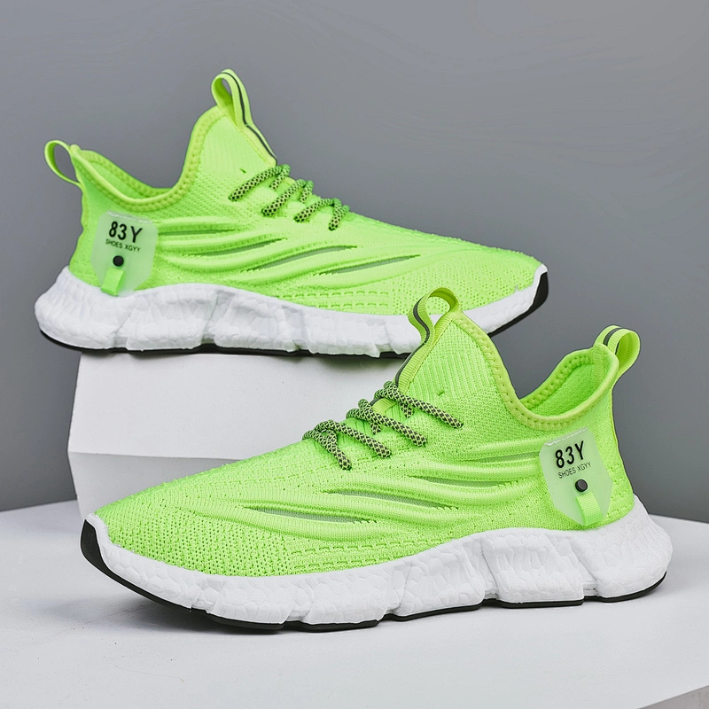 High Quality Footwear Fly knit Sneakers Men Fashion Sports Running Shoes