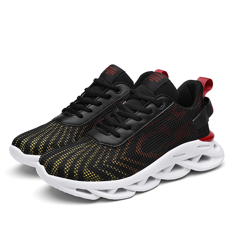 Latest Designed Style Men Sneaker Fly knit Sports Running Shoes Wholesale