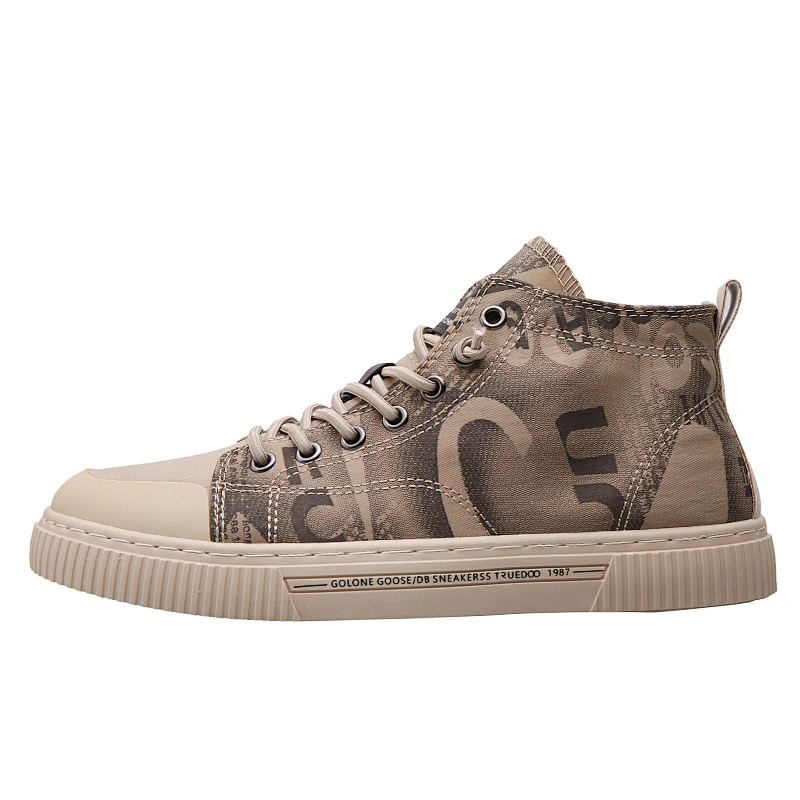 Good Price Sports Shoes Men Lightweight Casual skull Canvas Shoes