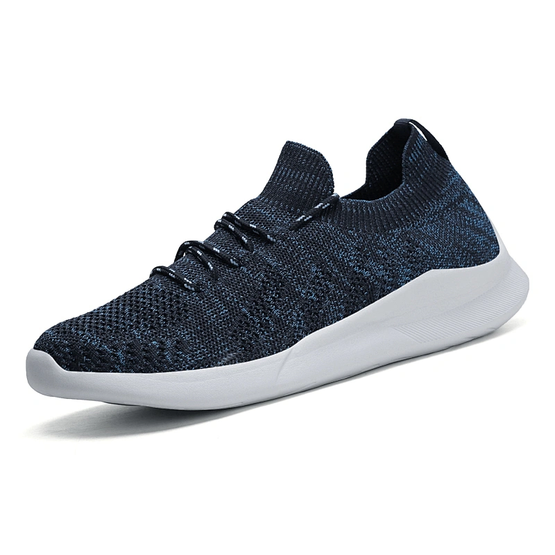 New style Men's Walking Shoes Breathable fly knit Casual sports Shoes for Men