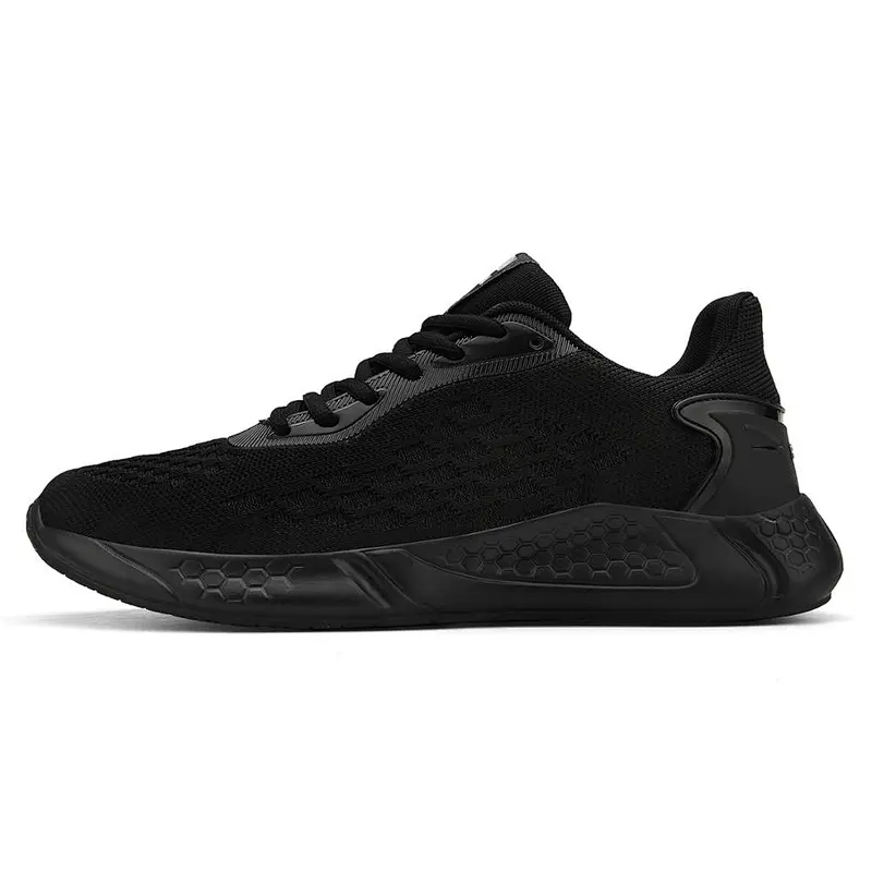 Large Size Outdoor Men Fly knit Casual Sneaker Sports Shoes
