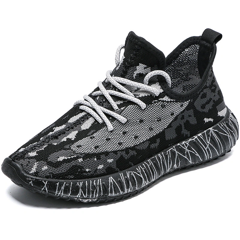 New Style Fly knit Men Sports Athletic Outdoor Casual Shoes