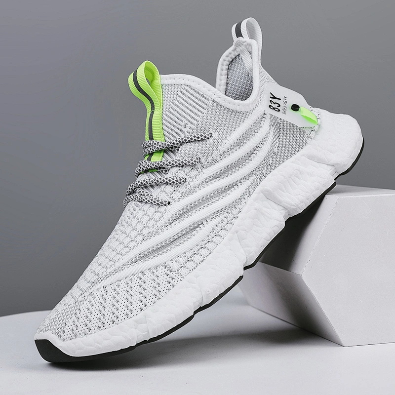 High Quality Footwear Fly knit Sneakers Men Fashion Sports Running Shoes