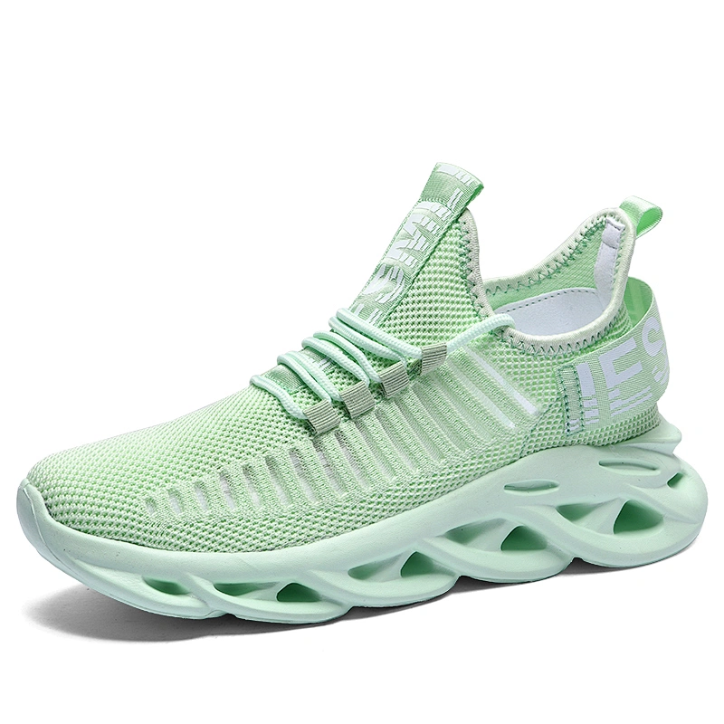 Hot Sale Brand Fly knit Sport Shoes Breathable Casual Running Shoes for Men