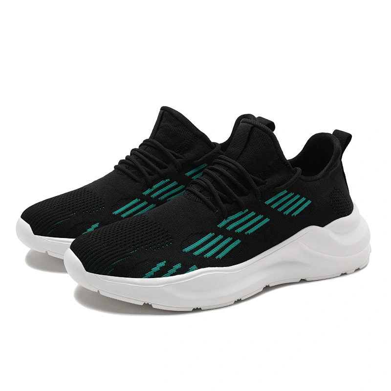 Breathable Sport Casual Shoes Men Fly knit Running Sneaker Shoes