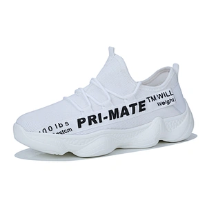 Hot Sale Fly knit Men Casual Sports Outdoor Running Footwear Walking Shoes