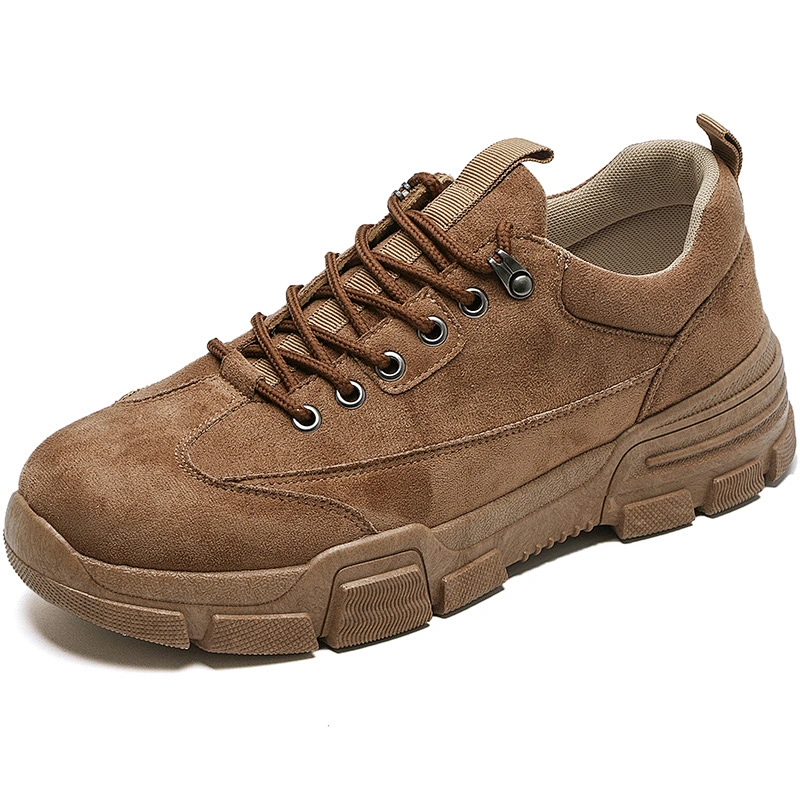 Hot Sale Fashion Men Casual Safety Work Leather Shoes