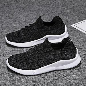 New style Men's Walking Shoes Breathable fly knit Casual sports Shoes for Men