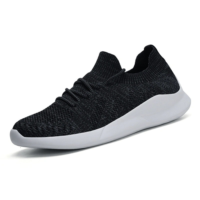 New style Men's Walking Shoes Breathable fly knit Casual sports Shoes for Men