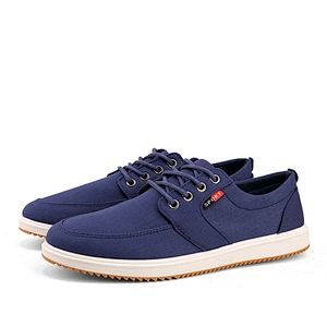 Wholesale Cheap Price Mens Lace up Casual Fashion Canvas Shoes