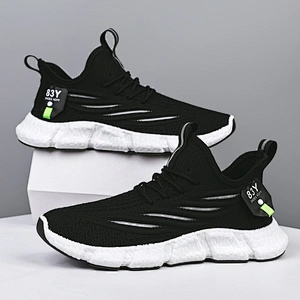 High Quality Footwear Fly knit Sneakers Men Fashion Sports Running Shoes