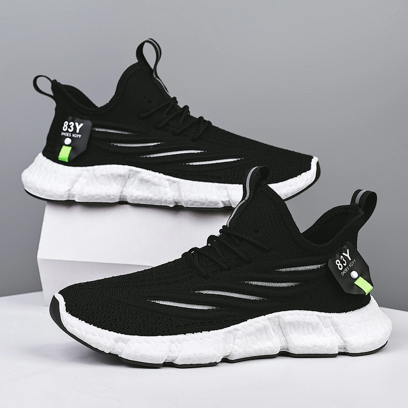 High Quality Footwear Fly knit Sneakers Men Fashion Sports Running Shoes