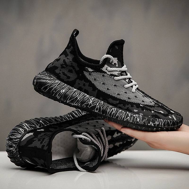 New Style Fly knit Men Sports Athletic Outdoor Casual Shoes