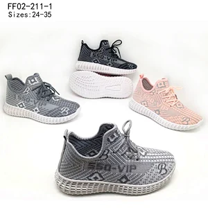 Best Selling Fly Knit Athletic Fashion Sport Casual Shoes for Children