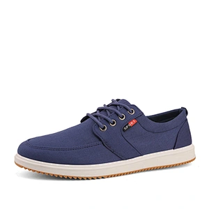 Wholesale Cheap Price Mens Lace up Casual Fashion Canvas Shoes