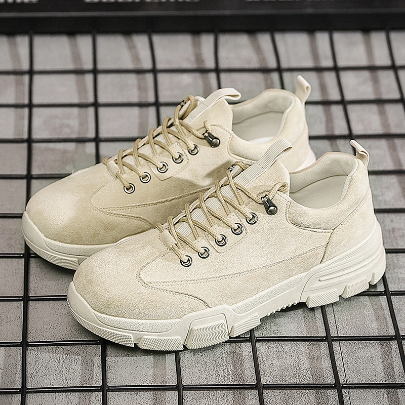 Hot Sale Fashion Men Casual Safety Work Leather Shoes