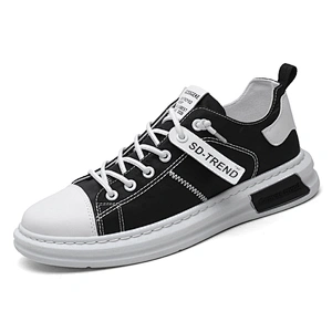High Quality Men New Canvas Shoes Fashion Casual Vulcanized Shoes