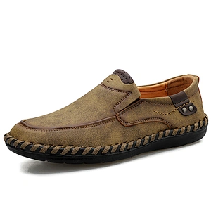 New Design Slip-on Dress Shoes for Men Leather Shoes Business Loafers Shoes