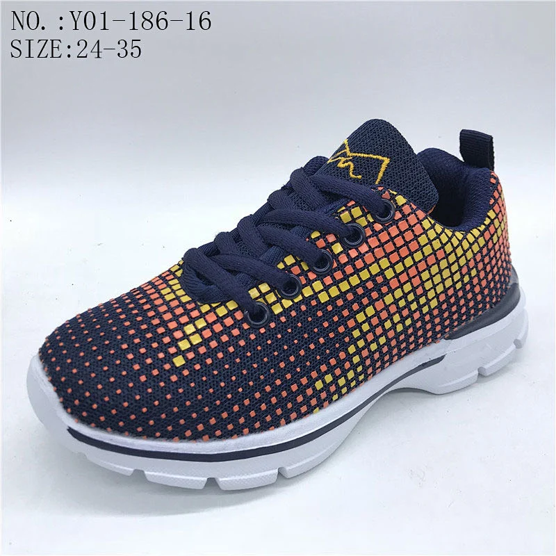 Hot selling breathable children casual sports shoes running shoes