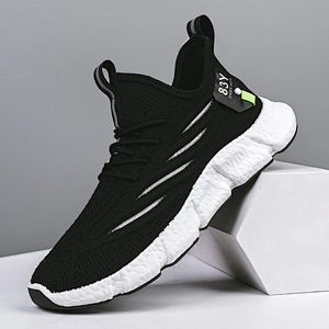 High Quality Footwear Fly knit Sneakers Men Fashion Sports Running Shoes