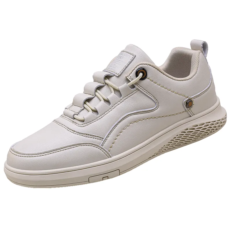 High Quality Fashion Men PU Casual Sports Sneaker Shoes