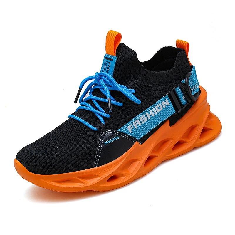 Newest Design Fly knit Upper Men Sneaker Casual Sports Running Shoes