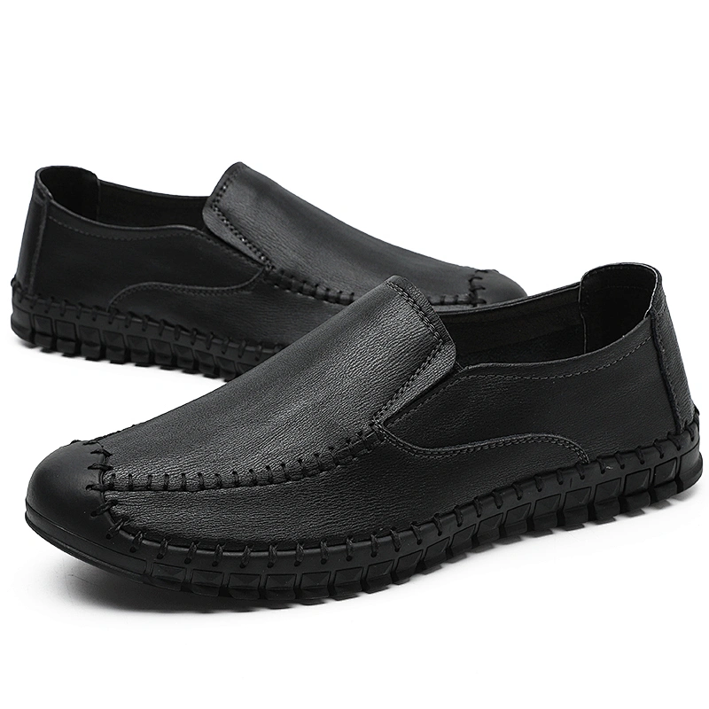 Hot Sale Fashion Men Leather Loafers Shoes Moccasin-Gommino Driving Shoes