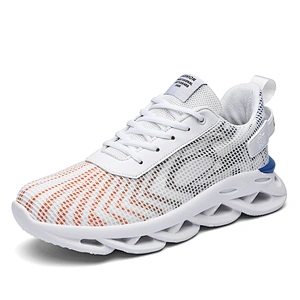 Latest Designed Style Men Sneaker Fly knit Sports Running Shoes Wholesale
