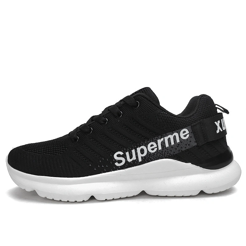 High Quality Outdoor Men Casual Athletic Fly knit Sneaker Shoes