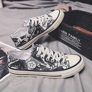 Classic Fashion Style Men Outdoor Casual Canvas Board Shoes