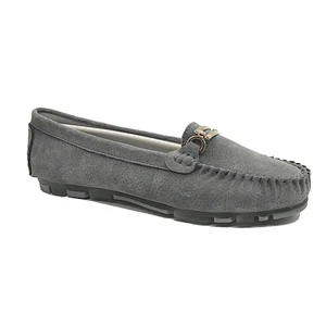 New arrival custom women loafers casual leather shoes