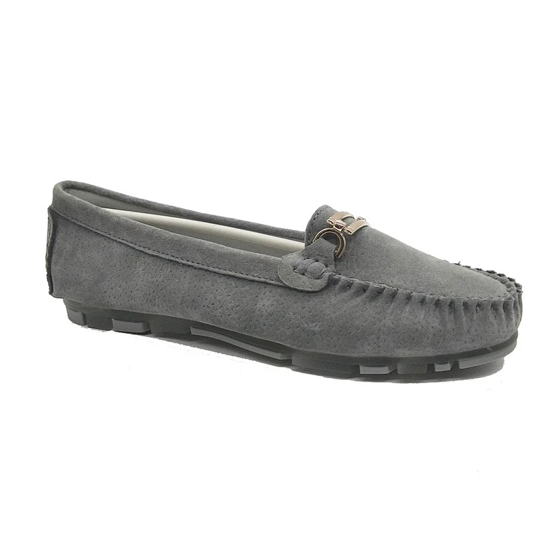 New arrival custom women loafers casual leather shoes