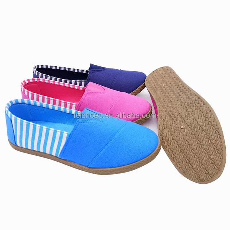 Trade Assurance Wholesale Stock women $1 dollar canvas shoes