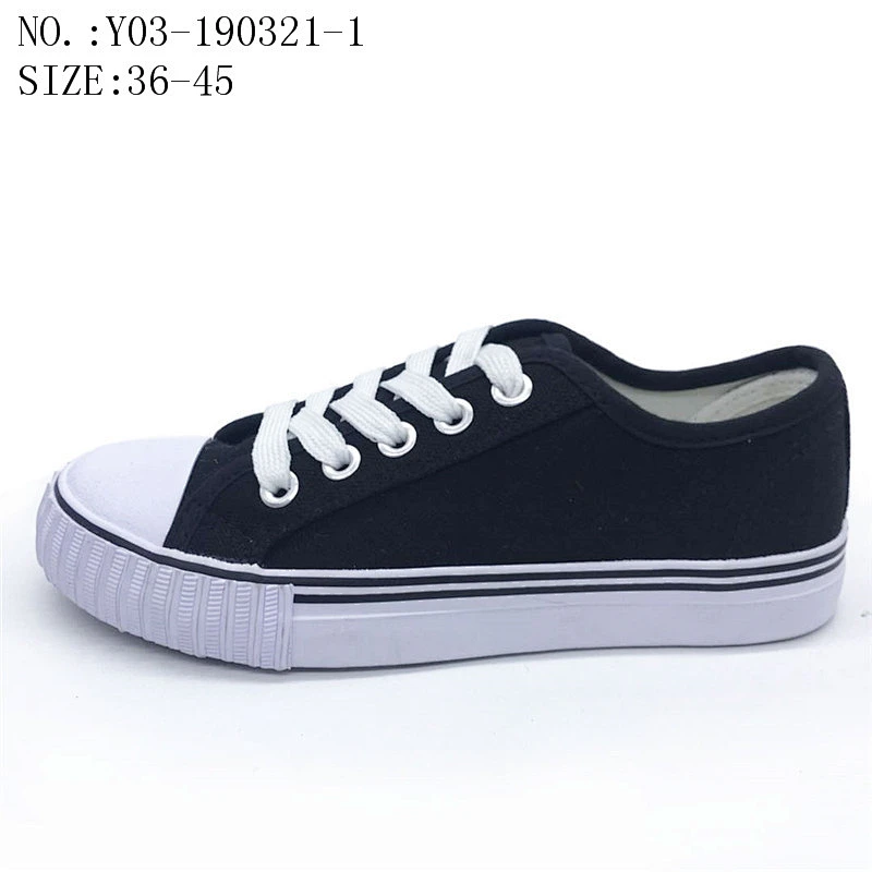 Hot Sale New Style Customized Flat Casual vulcanized canvas shoes