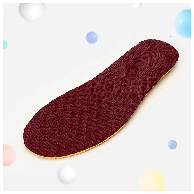 High Quality Breathable Shock Absorption Sport PU Massage Insoles