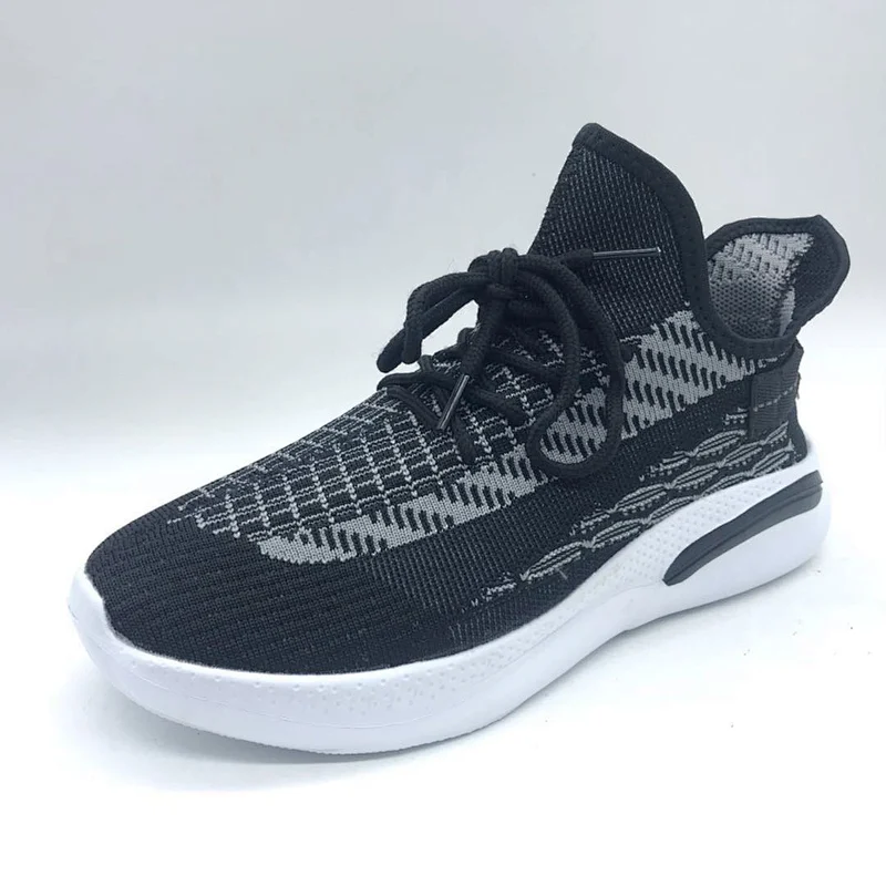 New Style Cheap Fly knit Sneakers Sports Fashion Running Shoes for Men
