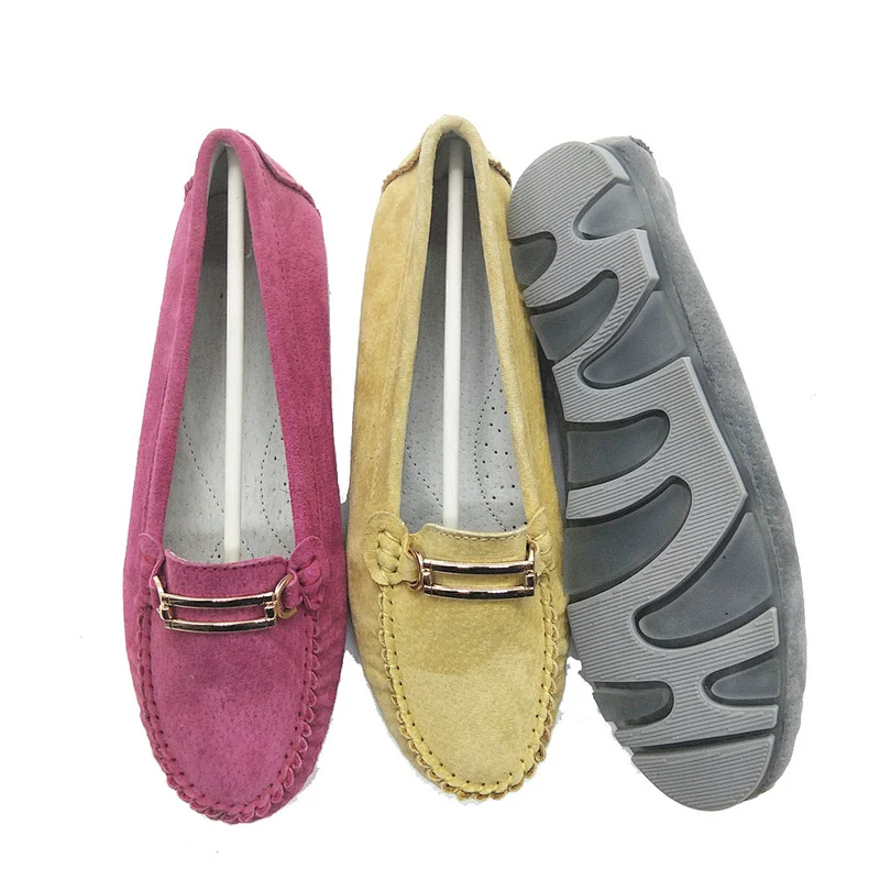 New arrival custom women loafers casual leather shoes