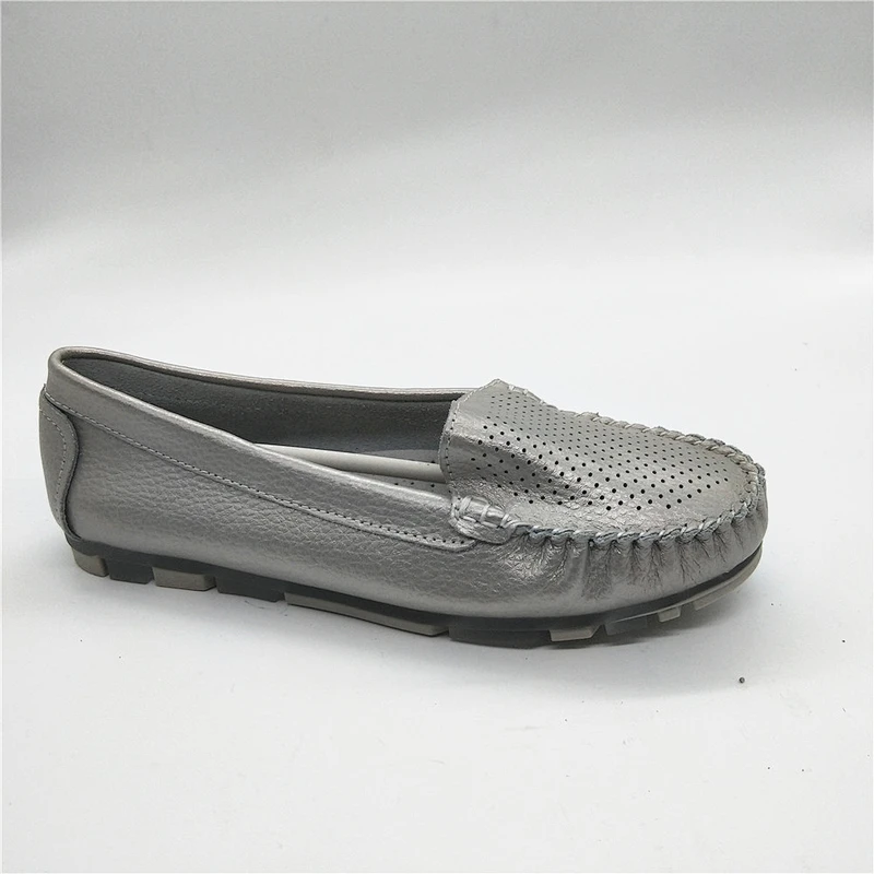 Customized new trend women dress casual leather shoes