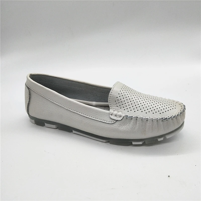 Customized new trend women dress casual leather shoes