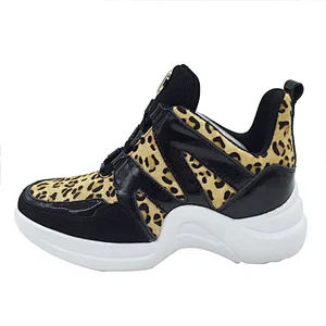 New Style Ladies Casual sneaker shoes Leather Shoes with Customized