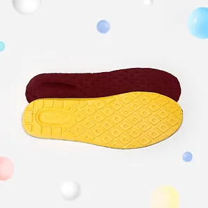 High Quality Breathable Shock Absorption Sport PU Massage Insoles