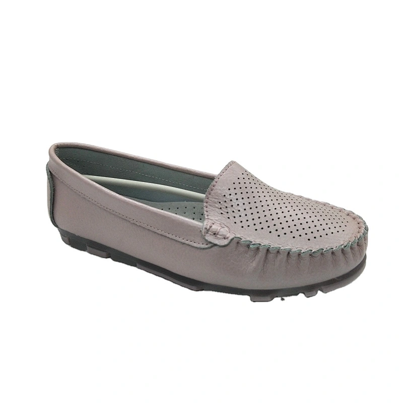 Customized new trend women dress casual leather shoes