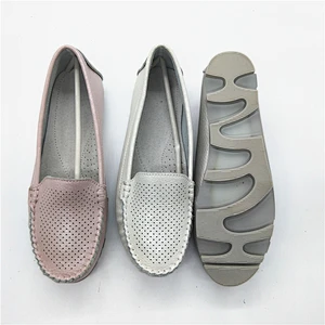 Customized new trend women dress casual leather shoes